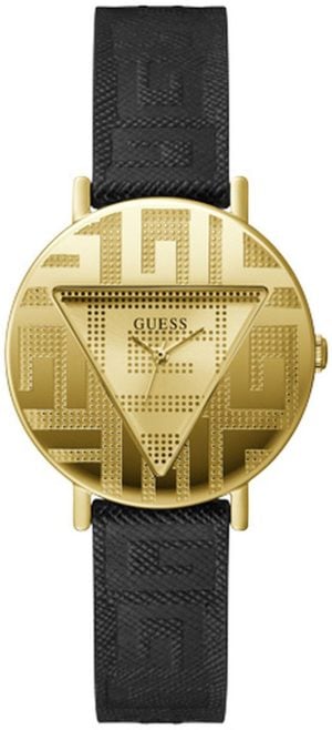 Guess Damklocka GW0478L2 Iconic Guld/Läder Ø36 mm