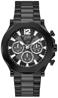 Guess Herrklocka GW0539G3 Edge Grå/Stål Ø46 mm