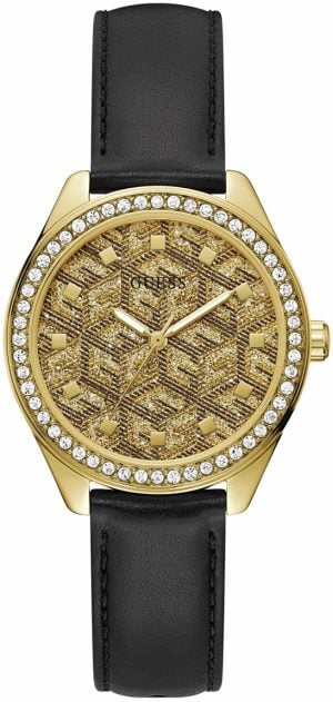 Guess Damklocka GW0608L2 G Gloss Flerfärgad/Läder Ø36 mm