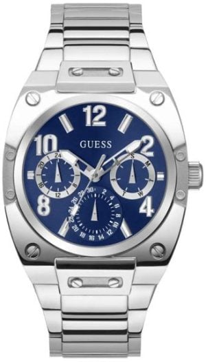 Guess Herrklocka GW0624G1 Prodigy Blå/Stål Ø43 mm