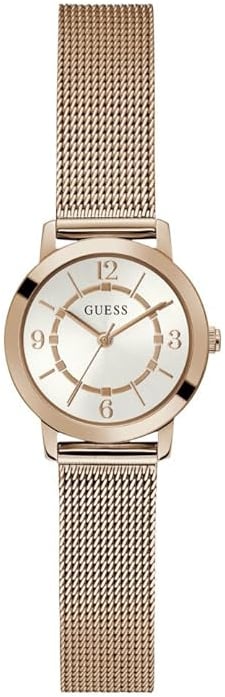 Guess Damklocka GW0666L3 Melody Silverfärgad/Roséguldstonat stål