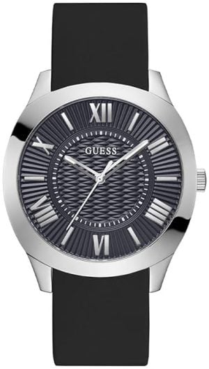 Guess Herrklocka GW0728G1 Arc Svart/Gummi Ø44 mm