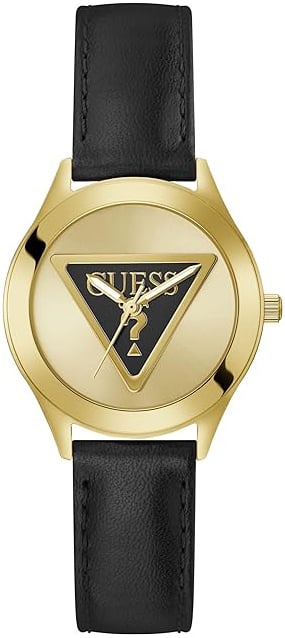 Guess Damklocka GW0744L2 Plaque Guld/Läder Ø34 mm