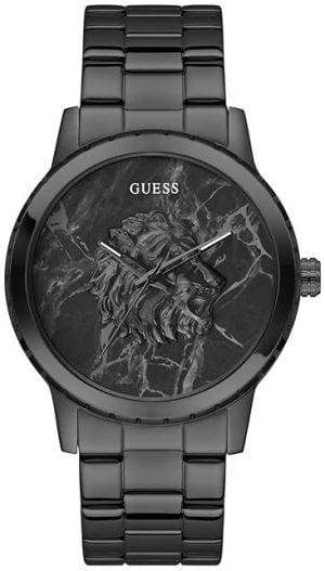 Guess Herrklocka GW0958G3 Trend Svart/Stål Ø44 mm