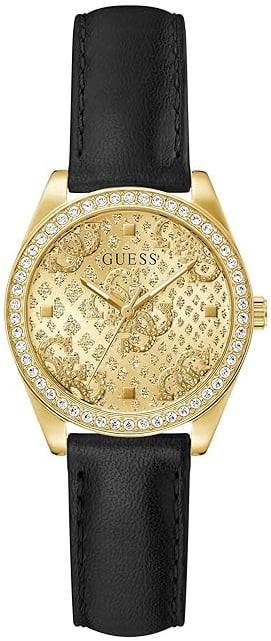 Guess Damklocka GW0989L2 Boa Guld/Läder Ø32 mm