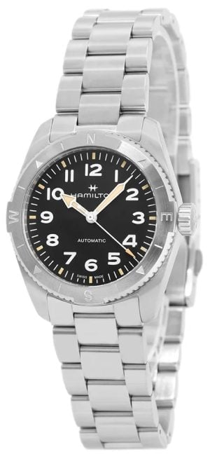 Hamilton Herrklocka H70225130 Khaki Field Svart/Stål Ø37 mm