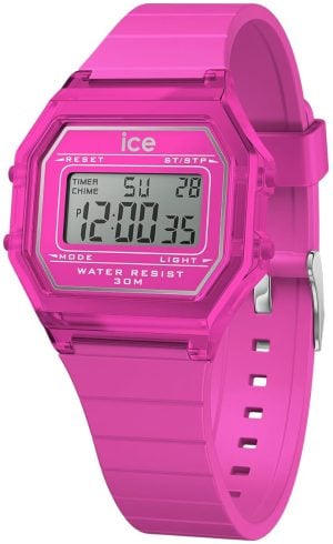Ice Watch Damklocka 022887 Retro LCD/Gummi
