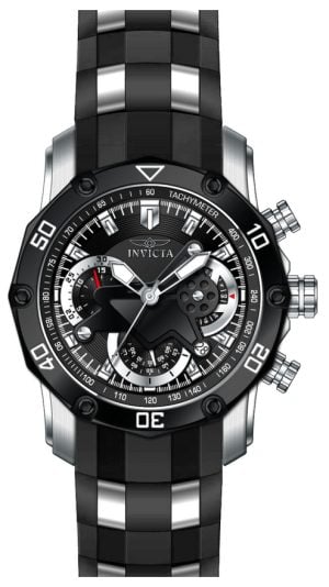 Invicta Herrklocka 22797 Pro Diver Svart/Stål Ø49 mm