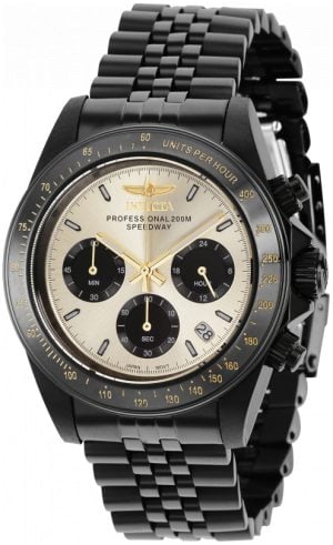Invicta Herrklocka 36738 Speedway Champagnefärgad/Stål Ø39.5 mm