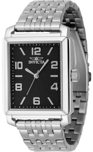 Invicta Herrklocka 46659 Vintage Svart/Stål Ø33 mm