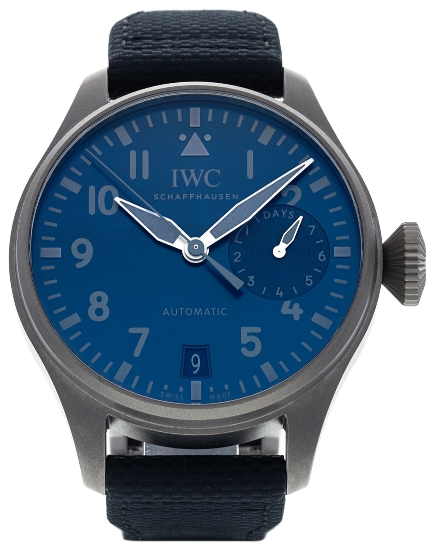 iwc pilot's watch mark
