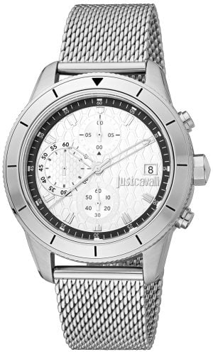 Just Cavalli Herrklocka JC1G215M0045 Classic Silverfärgad/Stål Ø42