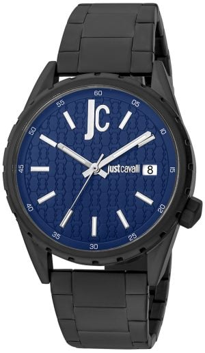Just Cavalli Herrklocka JC1G217M0085 Classic Blå/Stål Ø42 mm