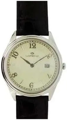 Lorenz Herrklocka 026981BB-N Classic Vit/Läder Ø42 mm