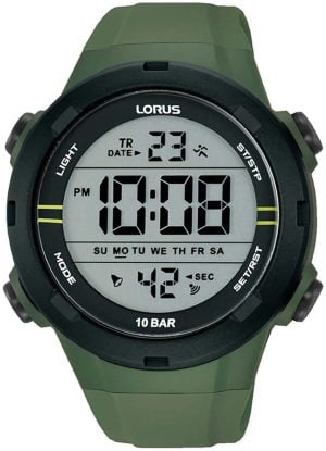 Lorus Herrklocka R2305QX9 Sports LCD/Gummi Ø46 mm