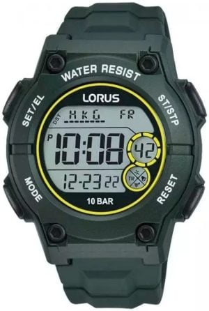 Lorus Herrklocka R2333PX9 Sports LCD/Gummi Ø42 mm