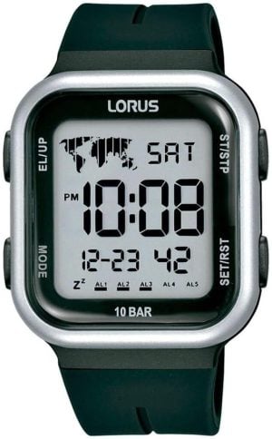 Lorus R2351PX9 Sports LCD/Gummi