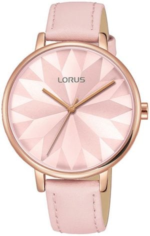 Lorus Damklocka RG202PX9 Fashion Rosa/Läder Ø36 mm
