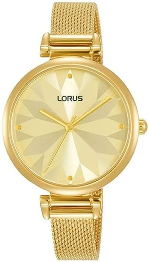 Lorus Damklocka RG208TX5 Guld/Gulguldtonat stål Ø31 mm