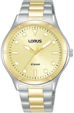 Lorus Damklocka RG244VX9 Sport Guldtonad/Guldtonat stål Ø36 mm