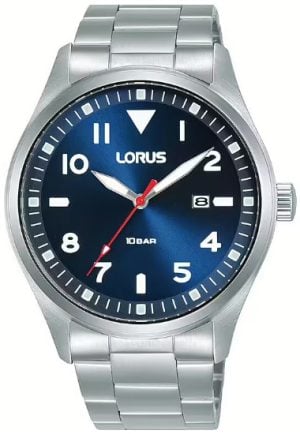Lorus Herrklocka RH925QX9 Classic Blå/Stål Ø42 mm