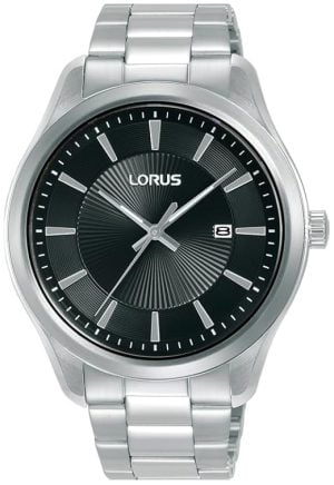 Lorus Herrklocka RH925RX9 Classic Svart/Stål Ø42 mm