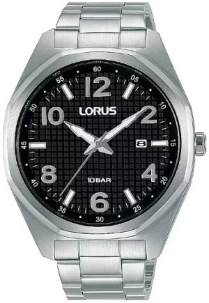 Lorus Herrklocka RH967NX9 Classic Svart/Stål Ø42 mm