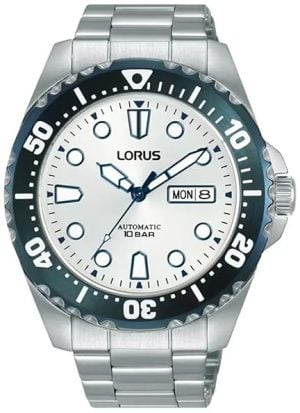 Lorus Herrklocka RL477BX9 Sport Silverfärgad/Stål Ø44 mm