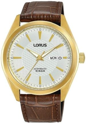 Lorus Herrklocka RL490BX9 Classic Silverfärgad/Läder Ø42 mm