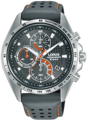 Lorus Herrklocka RM361HX9 Sports Grå/Läder Ø44 mm