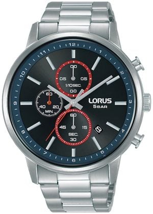 Lorus Herrklocka RM397GX9 Urban Blå/Stål Ø44 mm