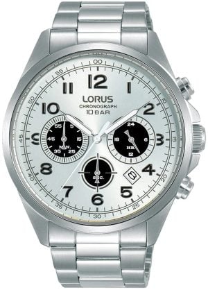 Lorus Herrklocka RT307KX9 Sports Silverfärgad/Stål Ø43 mm