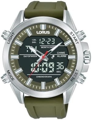 Lorus Herrklocka RW669AX9 Sport Grå/Gummi Ø45 mm