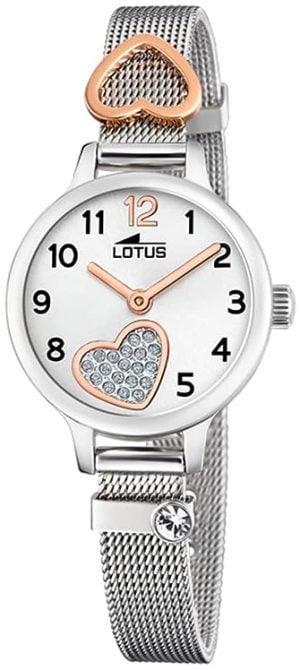 Lotus 18659/1 Junior Silverfärgad/Roséguldstonat stål Ø24 mm