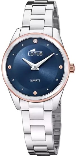 Lotus Damklocka 18795/2 Classic Blå/Stål Ø31 mm