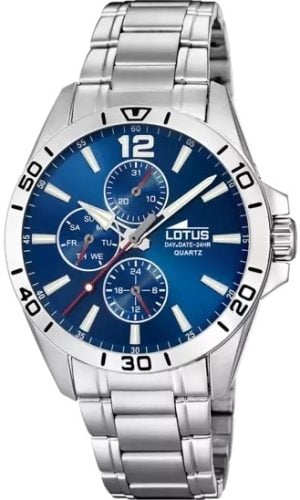 Lotus Herrklocka 18812/1 Classic Blå/Stål Ø42 mm