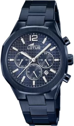 Lotus Herrklocka 18848/1 Classic Blå/Stål Ø41.8 mm