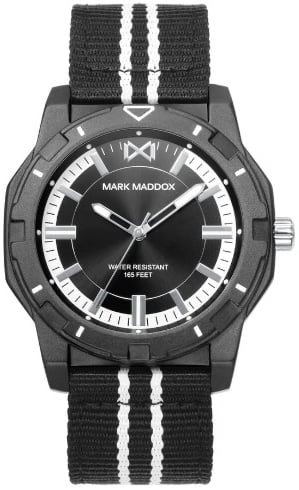 Mark Maddox Herrklocka HC0126-57 Classic Svart/Läder Ø43 mm