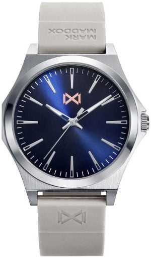 Mark Maddox Herrklocka HC7109-37 Classic Blå/Gummi Ø40 mm