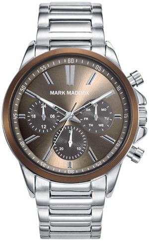 Mark Maddox Herrklocka HM7011-47 Classic Stål Ø44 mm