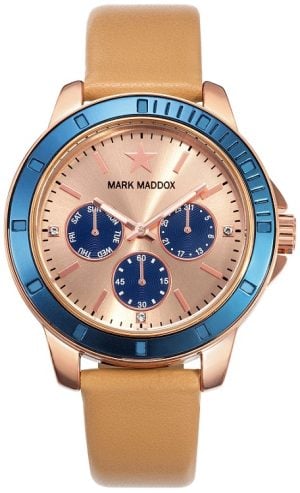 Mark Maddox Herrklocka MC0014-37 Classic Läder Ø40 mm