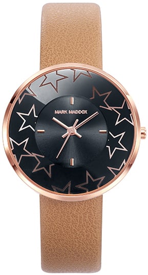Mark Maddox Damklocka MC0018-30 Classic Läder