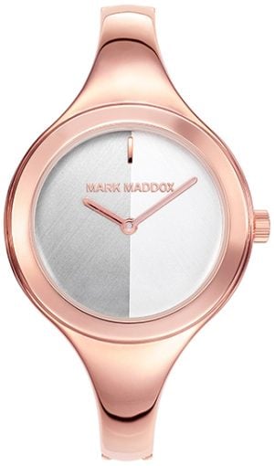 Mark Maddox Damklocka MF2003-97 Classic Roséguldstonat stål Ø34 mm