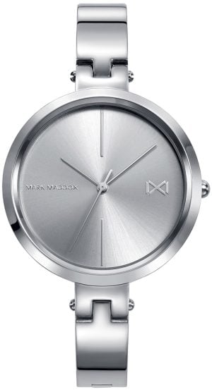 Mark Maddox Damklocka MM0113-87 Classic Silverfärgad/Stål Ø37 mm