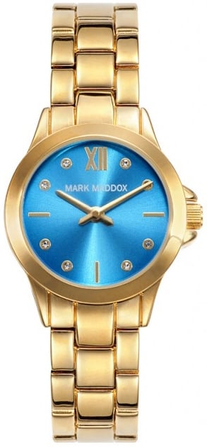 Mark Maddox Damklocka MM3027-87 Classic Blå/Stål Ø30 mm