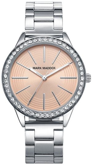 Mark Maddox Damklocka MM6014-17 Classic Stål Ø36 mm