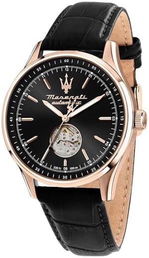 Maserati Herrklocka R8821124001 Sorpasso Svart/Läder Ø42 mm