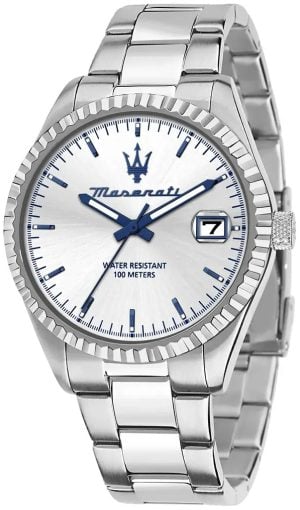 Maserati Herrklocka R8853100045 Competizione Silverfärgad/Stål Ø43