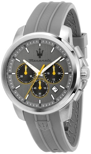 Maserati Herrklocka R8871621043 Successo Grå/Gummi Ø42 mm