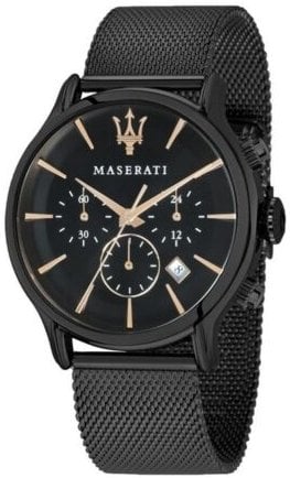 Maserati Herrklocka R8873618013 Epoca Svart/Stål Ø42 mm